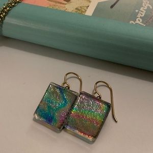 Dichroic Earrings